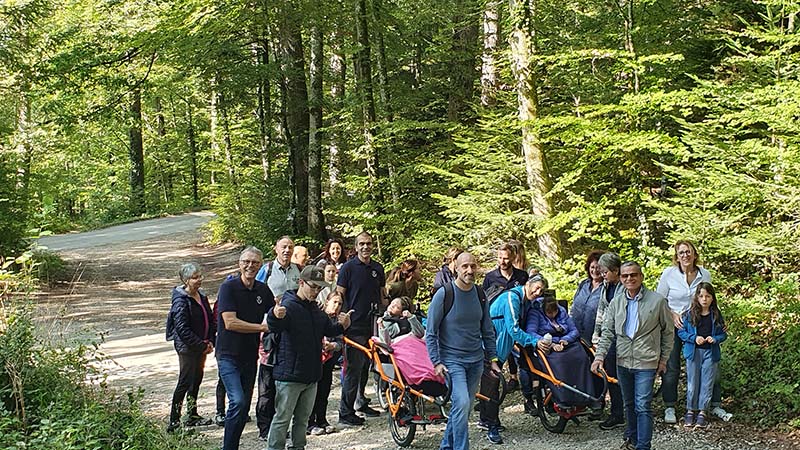 Newsbeitragbild KC Neuenburg Wanderung durch den Corcelles-Peseux