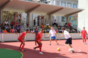 Strassenfussball Basel Kiwanis