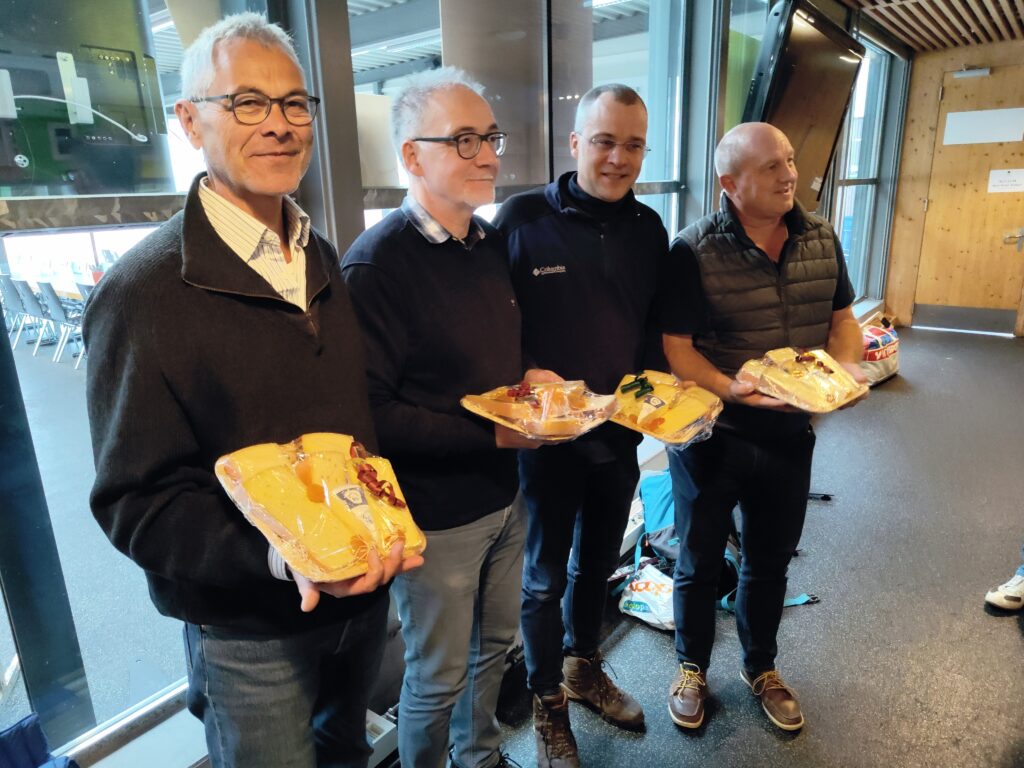 Doppelsieg des KC Langenthals im Eisstock-Schiessen