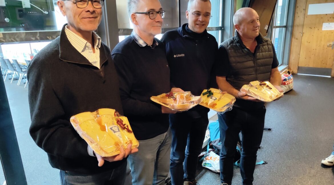 Doppelsieg des KC Langenthals im Eisstock-Schiessen