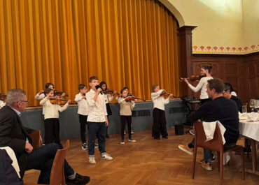 SwissMusiKids Violinenspiel Aufführung