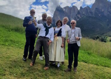 KC Bozen Wein- und Kulturreise in den Südtiroler Alpen.