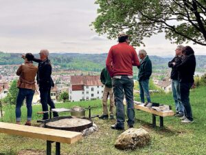 Feuerstellen für Krisenwohngruppe eingerichtet