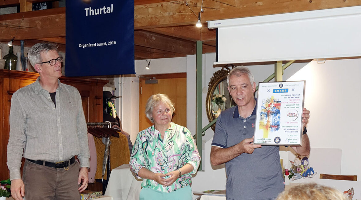 Kiwanis Club Thurthal unterstüzt Kinderrechtmobile