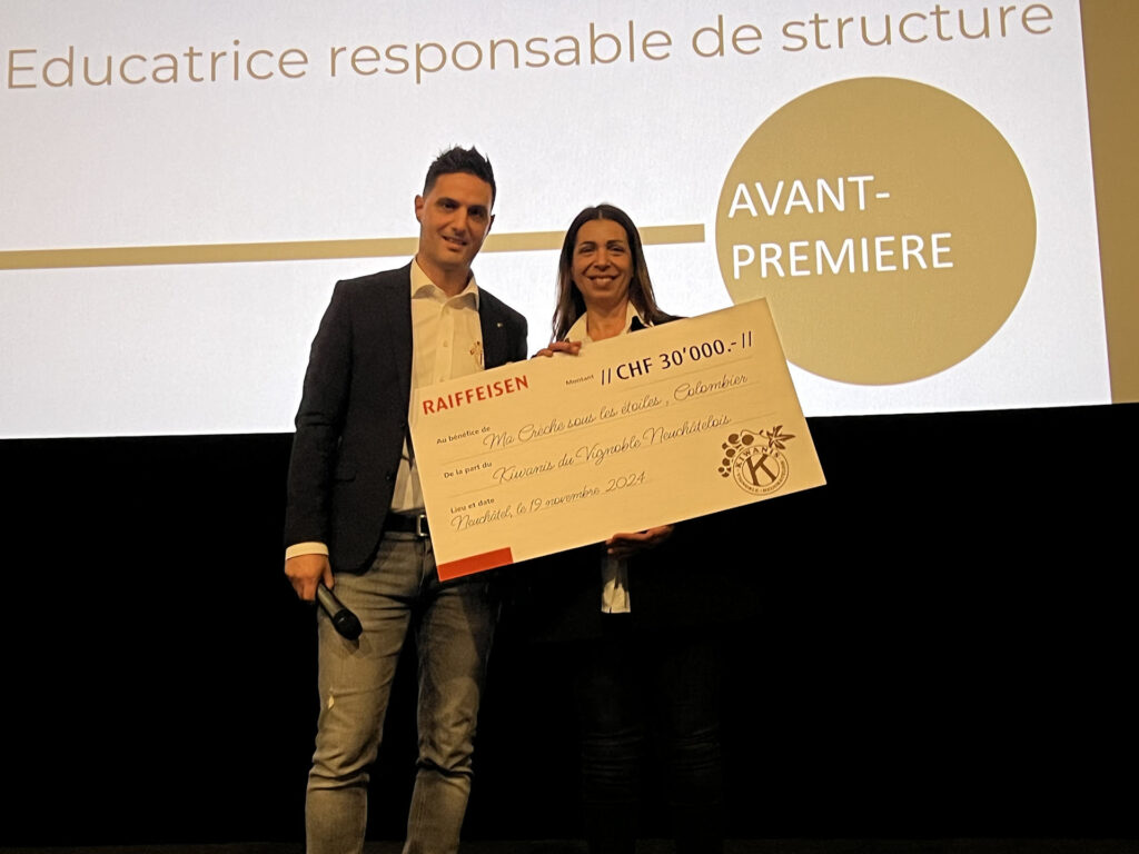 KC Vignoble Neuchâtelois organisée une soirée cinéma pour la bonne cause